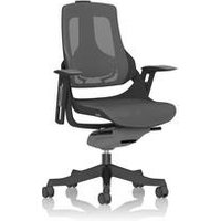 Zure Noir Ergonomic Office Chair with Lumbar Support