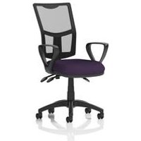 Eclipse Plus III Lever Task Operator Chair Mesh Back With Loop Arms