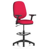 Eclipse+ I Lever Draughtsman Operatot Chair Adj Folding Arms Cherry