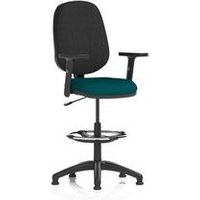 + I Lever Draughtsman Operator Chair Adjustable Arms