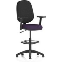 Eclipse Plus I Lever Task Operator Chair With High Rise Draughtsman