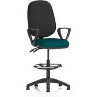 + II Lever Draughtsman Operator Chair Loop Arms Seat