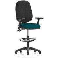 Eclipse Plus II Lever Task Operator Chair With High Rise Draughtsman