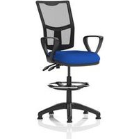 Eclipse II Lever Operator Chair with Mesh Back and Loop Arms