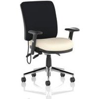 Chiro Medium Back With Height Adjustable Arms Bespoke Colour Seat