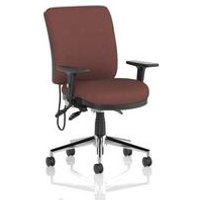 Chiro Medium Back Chair Adjustable Folding Arms Back Seat Rivet Forge