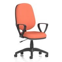 Eclipse Plus I Lever Task Operator Chair With Loop Arms Bespoke Colour