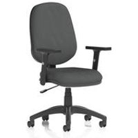I Lever Operator Chair Adjustable Arms Back Seat Mussel