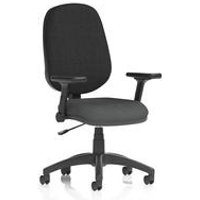Eclipse + I Lever Operator Chair Adjustable Folding Arms Seat Mussel