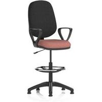 I Lever Operator Chair Draughtsman Kit Loop Arms Seat Forge