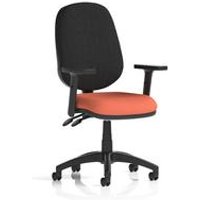 Eclipse Plus II Lever Task Operator Chair With Height Adjustable Arms