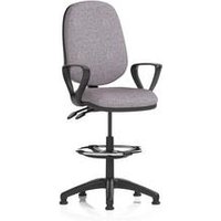 Eclipse Plus II Lever Task Operator Chair With High Rise Draughtsman