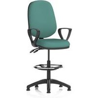 Eclipse Plus II Lever Task Operator Chair With High Rise Draughtsman