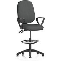Eclipse Plus II Lever Task Operator Chair With High Rise Draughtsman