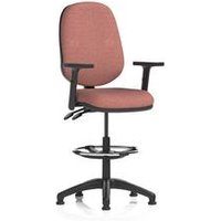 Eclipse Plus II Lever Task Operator Chair With High Rise Draughtsman