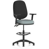 Eclipse+ II Lever Draughtsman Operator Chair Adjustable Arms Tensile