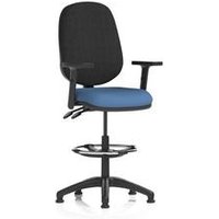 Eclipse Plus II Lever Task Operator Chair With High Rise Draughtsman