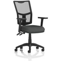 II Lever Operator Chair Mesh Back Adjustable Quest Mussel