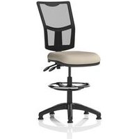 Eclipse+ II Lever DraughtsmanOperator Chair Mesh Back Seat Quest Salt