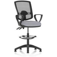 Eclipse+ II Lever Draughtsman Operator Chair Mesh Back Loop Arms Shell
