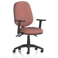 Eclipse Plus III Lever Task Operator Chair With Height Adjustable Arms