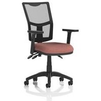 Eclipse + III Lever Operator Chair Mesh Back Adjustable Arms Forge
