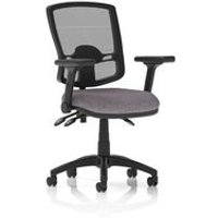 III Lever Operator Chair Mesh Back Adj Folding Arms Fuse