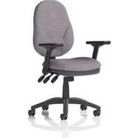 Eclipse + XL Lever Operator Chair Adjustable Folding Arms Rivet Fuse