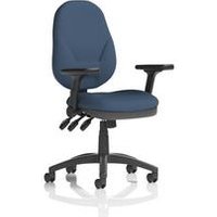 Eclipse + XL Lever Operator Chair Adjustable Folding Arms Quest Whelk
