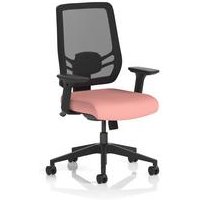 Twist Mesh Back Ergonomic Operator Chair Adjustable Arms Shrimp