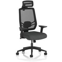 Twist Mesh Back Ergonomic Chair Adjustable Arms Headrest Mussel