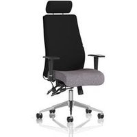 Onyx Ergo Posture Chair With Height Adjustable Arms With Headrest
