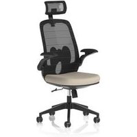 Sigma Executive Mesh Office Chair with Folding Arms
