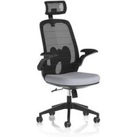 Sigma Executive Mesh Chair with Folding Arms