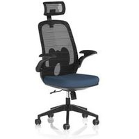 Sigma Executive Mesh Office Chair with Folding Arms