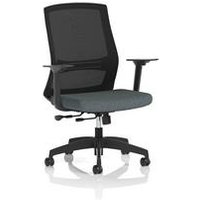 Mesh Back Task Operator Chair Adjustable Arms Seat Tensile