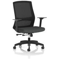 Mesh Back Task Operator Chair Adjustable Arms Seat Quest Mussel