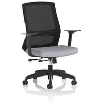 Mesh Back Task Operator Chair Adjustable Arms Seat Quest Shell