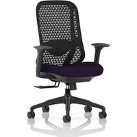 Mesh Back Chair Height Adjustable Arms Seat