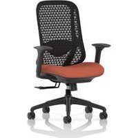 Mesh Back Chair Height Adjustable Arms Seat Quest Crab