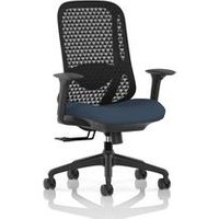 Mesh Back Chair Height Adjustable Arms Seat Quest Whelk