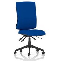 Orlena High Back Task Operator Chair Bespoke Colour Back And Seat Blue