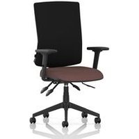 High Back Task Operator Chair Arms Seat Rivet Forge