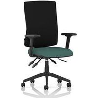 Orlena High Back Task Operator Chair With Arms Bespoke Colour Seat