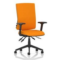 High Back Task Operator Chair Arms Back Seat