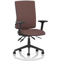 Orlena High Back Task Operator Chair With Arms Bespoke Colour Back And