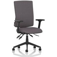 High Back Task Operator Chair Arms Rivet Fuse