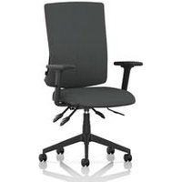 High Back Task Operator Chair Arms Quest Mussel
