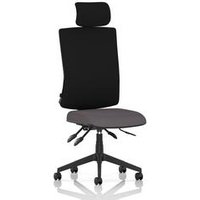 High Back Task Operator Chair Headrest Seat Rivet Fuse