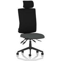 High Back Task Operator Chair Headrest Seat Quest Mussel